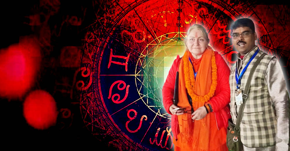 More than 250  foreigners Visit Astrologer Biswajit Chakroborty Yearly 